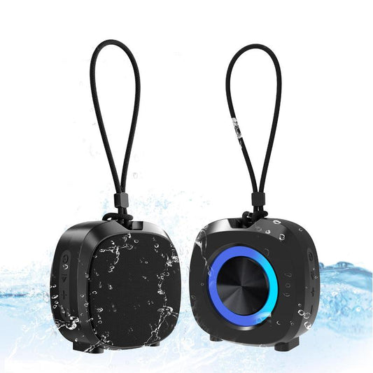 Portable Speaker, Audio,Bluetooth Wireless IPX5 Waterproof Shower Speaker, Subwoofers, Loud Stereo Sound Deep Bass,Tws Paire, RGB Lights,Long Playtime for Outdoor Party,Bathroom,Office, Great Gift,Dealsforyoudays,Smartphone